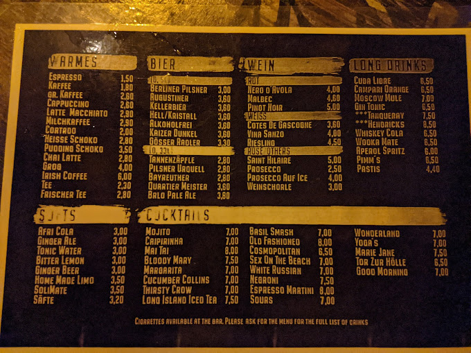 Mano Cafe menu 2